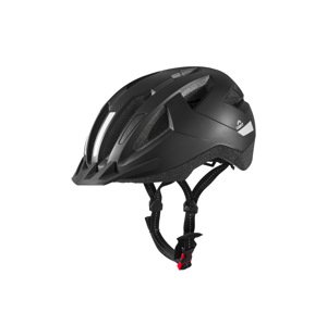 Crivit Cyklistická helma s koncovým světlem (černá, L/Xl)