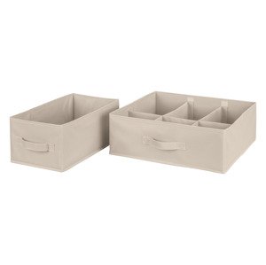 Livarno home Úložný box / Organizér do zásuvky (úložný box do zásuvky / béžová)