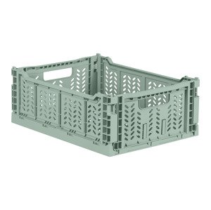 Livarno home Skládací box 4 l, 2 kusy / 14,5 l, 1 kus (skládací box, 14,5 l, zelená)