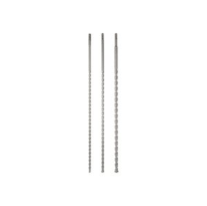 Parkside® Sada spirálových vrtáků / Sada dlouhých sekáčů / Sada vrtáků do betonu (sada vrtáků do betonu, 3dílná)