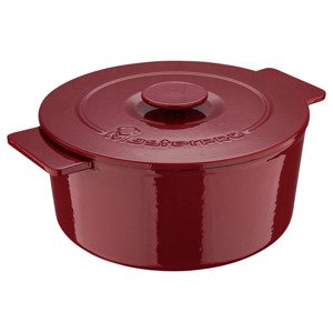 Masterpro Litinový hrnec Eternal, Ø 26 cm (červená)