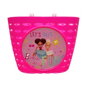 Disney Dětská sada košíku na kolo se zvonkem (Barbie)