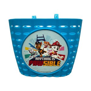 Disney Dětská sada košíku na kolo se zvonkem (Tlapková patrola)