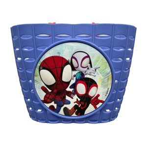 Disney Dětská sada košíku na kolo se zvonkem (Spidey)