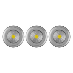 Livarno home Sada LED svítidel, 3dílná (stříbrná)