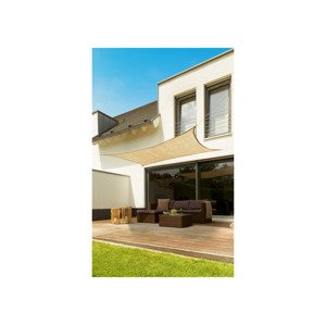 Livarno home Ochranná plachta proti slunci (obdélníková, béžová)