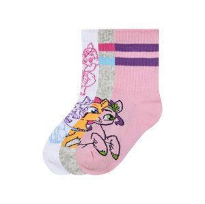 Dívčí ponožky, 3 páry (My little Pony, 31/34)