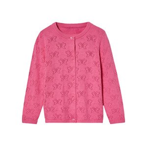 lupilu® Dívčí pletený cardigan (růžová, 122/128)
