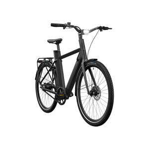 Crivit Městské elektrokolo X.3 Belt Drive (celá černá)
