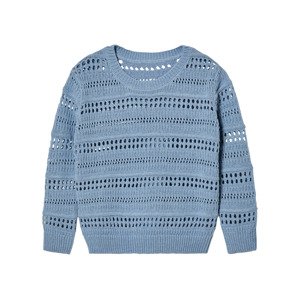 lupilu® Dívčí pletený svetr (modrá, 98/104)