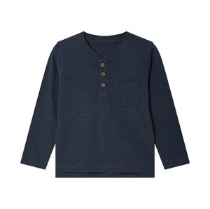lupilu® Chlapecké triko s dlouhými rukávy (navy modrá, 98/104)