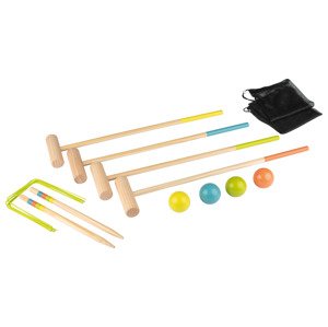 Playtive Dřevěná venkovní hra (kroket)