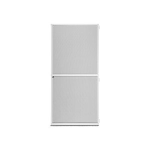 Livarno home Hliníkový dveřní rám se síťkou proti hmyzu, 100 x 210 cm (bílá)