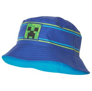 Chlapecký klobouk / kšiltovka Minecraft (klobouk modrá, one size)
