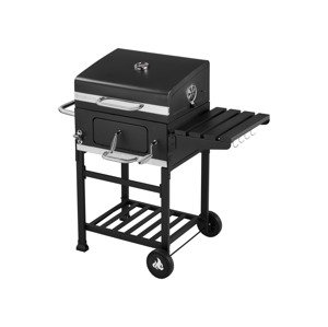 Grillmeister Gril na dřevěné uhlí Kansas, 2126 cm2
