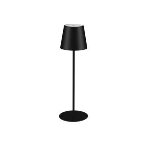 Livarno home Aku stolní LED lampa s USB a dotykovým stmívačem (černá)