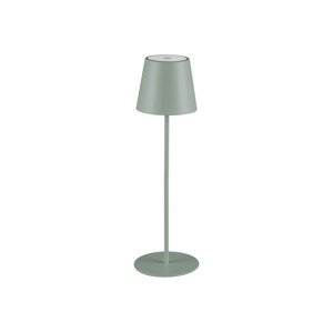 Livarno home Aku stolní LED lampa s USB a dotykovým stmívačem (mintová)