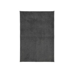Livarno home Koupelnová předložka, 60 x 90 cm (tmavě šedá)