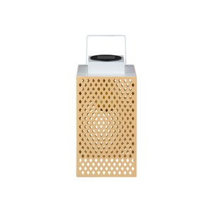Livarno home Solární LED svítidlo, 24,5 cm (hnědá/béžová)