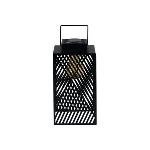 Livarno home Solární LED svítidlo, 24,5 cm (černá)