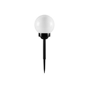 Livarno home Solární LED kulová svítidlo, Ø 15 cm (bílá)