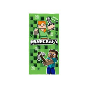 Plážová osuška, 70 x 140 cm (Minecraft)