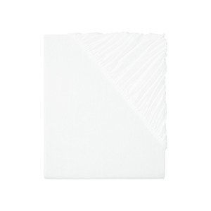 Livarno home Žerzejové napínací prostěradlo Modal, 140-160 x 200 cm (bílá)