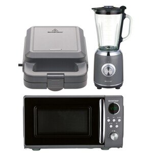 Silvercrest® Kitchen Tools Sada kuchyňských spotřebičů, 3dílná, antracitová