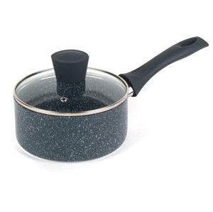 Russell Hobbs Hliníkový hrnec / Rendlík / Pánev / Pánev WOK Nightfall Collection Blue Marble (rendlík, 16 cm)