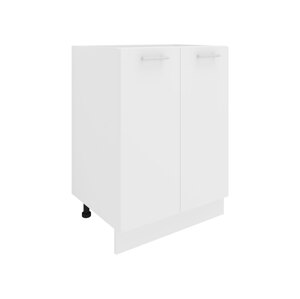 VCM Skříňka / Čelní panel Esilo, v moderním stylu (kuchyňská skříňka, bílá/bílá, 2 Türen 60)