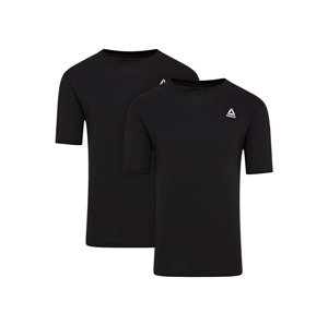 Reebok Pánské triko, 2 kusy (černá, S)