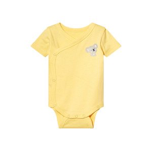 lupilu® Dívčí zavinovací body s BIO bavlnou (žlutá, 74/80)