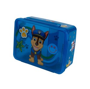 Láhev na pití / Svačinový box Tlapková patrola (krabička na oběd s vložkou modrá)