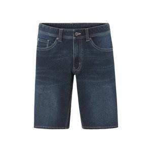 Livergy® Pánské džínové bermudy „Sweat Denim“ (tmavě modrá, 56)