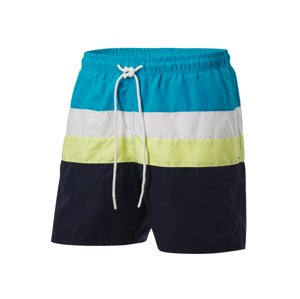 Crivit Pánské koupací kraťasy (modrá/bílá/žlutá, 7/Xl)