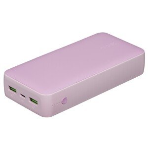 Tronic® Powerbanka 20 000 mAh, Usb-C PD, Usb-A, Smart Fast Charge (růžová)