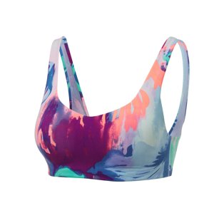 Crivit Dámská sportovní podprsenka, Medium Level (modrá/fialová, M(40/42))