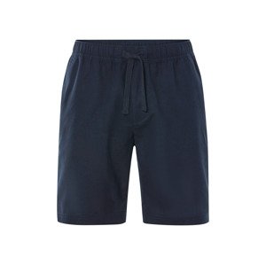 Livergy® Pánské bermudy s podílem lnu (navy modrá, XXL (60/62))