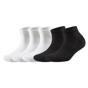 Crivit Dámské nízké ponožky, 5 párů (bílá/šedá/černá, 35-38)