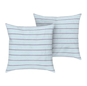Livarno home Potah na polštář Renforcé, 50 x 60 cm, 2 kusy (pruhy)