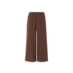 esmara® Dámské culotte kalhoty (hnědá, M (40/42))