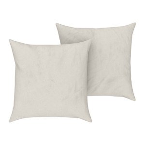 Livarno home Potah na polštář se lnem, 50 x 60 cm, 2 kusy (písková)
