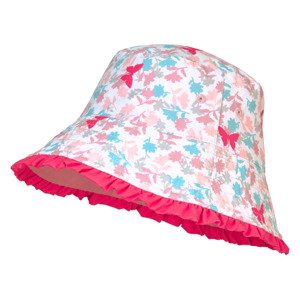Playshoes Dětský oboustranný klobouk s UV ochranou 50+ (motýl, 52-53)