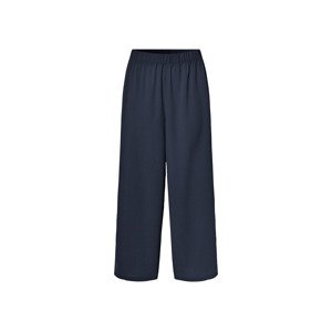 esmara® Dámské kalhoty se širokými nohavicemi (navy modrá, L(44/46))