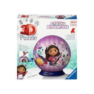 Ravensburger 3D puzzle míč, 73 dílků (Gábinin kouzelný domek)