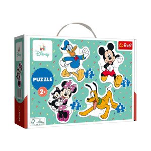 Trefl Dětské puzzle s jednoduchými tvary (Mickey Mouse)