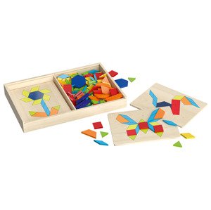 Playtive Duhové kostky / Duhová skládačka / Duhové věže / Mozaika (mozaika)
