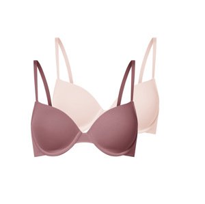 esmara® Dámská podprsenka, 2 kusy (světle růžová, 85C)
