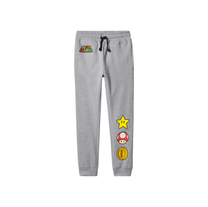 Chlapecké tepláky, Super Mario (šedá, 110/116)
