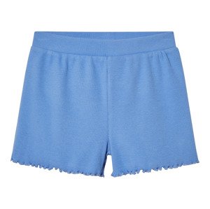 lupilu® Dětské vroubkované šortky (modrá, 98/104)